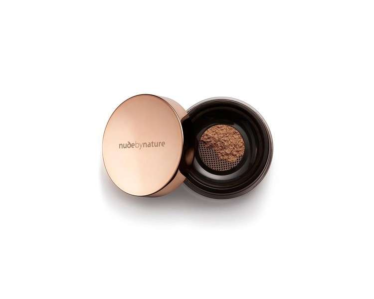 Nude by Nature Radiant Loose Powder Foundation 100% Natural Ingredients SPF 15 W8 Classic Tan