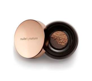 Nude by Nature Radiant Loose Powder Foundation 100% Natural Ingredients SPF 15 W7 Spiced Sand