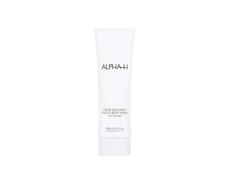 Alpha H Clear Skin Daily Face and Body Wash 185ml