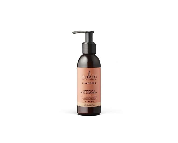 Sukin Brightening Radiance Gel Cleanser 4.23 Ounce