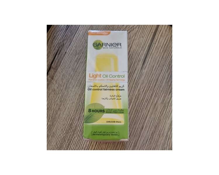 Garnier Skin Naturals Oil Control Fairness Cream