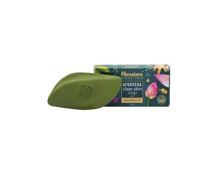 Himalaya Ayurveda Clear Skin Soap with Traditional Ayurvedic Oil and Herbs 125g