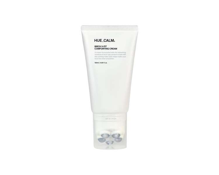 HueCalm Birch V-Fit Comforting Cream All-in-One Gua Sha and Massage Cream 4.05 Fl Oz