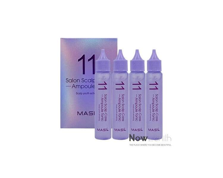 MASIL] 11 Salon Scalp Care Ampoule Tonic 30ml x 4