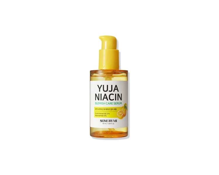 SOME BY MI Yuja Niacin 30 Days Blemish Care Serum 1.69Oz 50ml - 12 Vitamins for Sensitive Skin