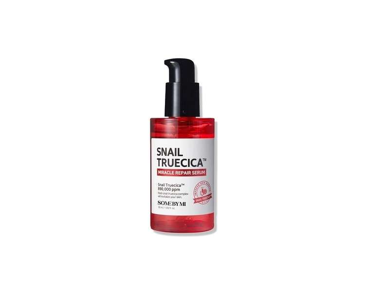 SOME BY MI Snail Trucica Miracle Repair Serum 1.69oz 50ml - Black Snail Mucin for Sensitive Skin