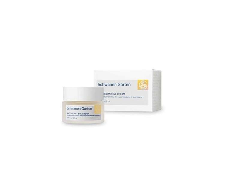 Schwanen Garten Antioxidant Eye Cream Non-Greasy Gel Cream K Beauty Vegan Clean Beauty 0.67 fl oz 20ml