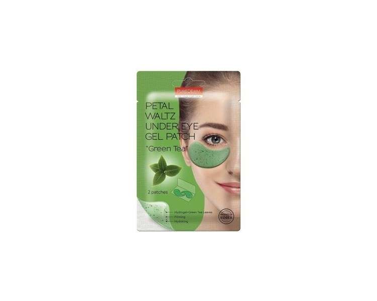 PUREDERM Petal Eye Gel Patch with Green Tea 2 Patches