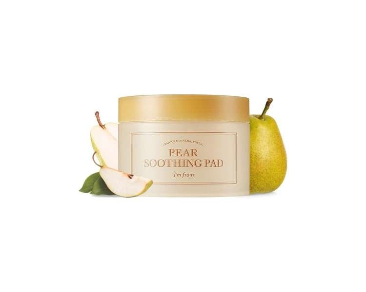 I'm from] Pear Soothing Pad 75% Wild Pear Extract for Cooling and Hydration