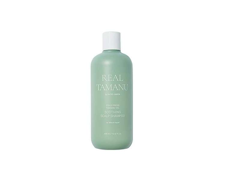 Rated Green Tamanu Oil Soothing Scalp Shampoo for Sensitive and Troubled Scalp 13.52 fl. Oz.