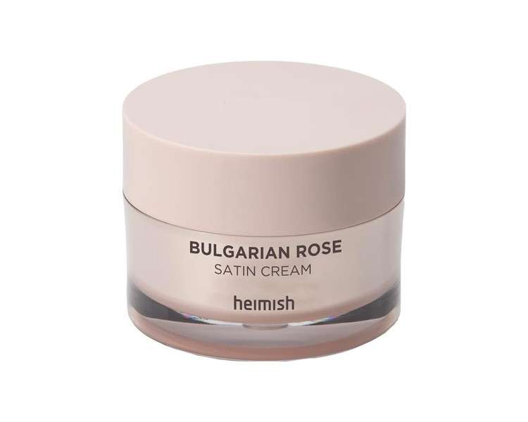 HEIMISH Bulgarian Rose Satin Cream 55ml Brightening and Anti-Wrinkle