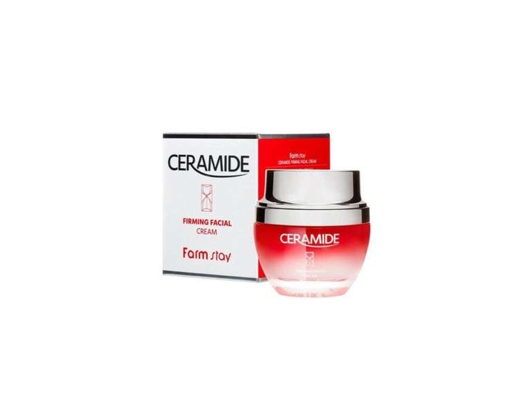 Farm Stay Ceramide Firming Facial Cream 50ml with Free Gift