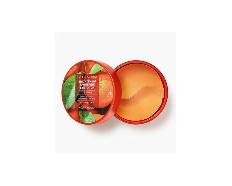 Holika Holika Eyefessional Brightening Tangerine Eye Patches 60 Count