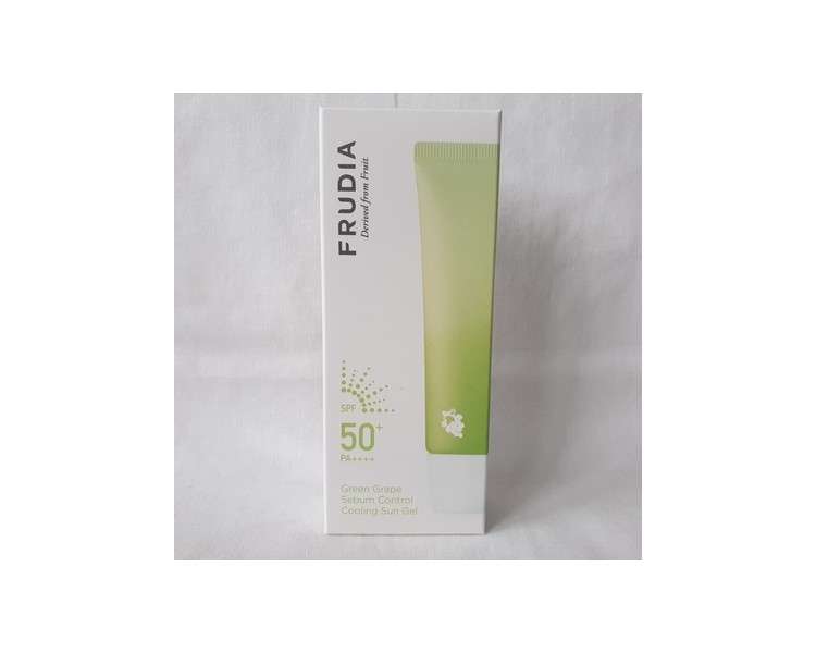 FRUDIA Green Grape Sebum Control Cooling Sun Gel SPF50+ PA++++ 50g