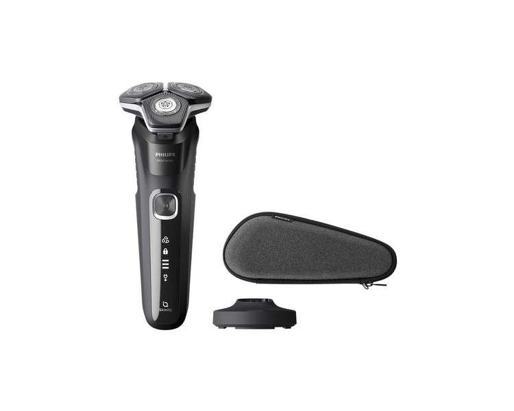 Philips S5000 Wet and Dry Shaver with Quick Charge, Transport Bag, and Washable Design