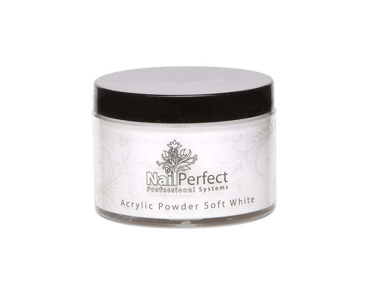 Nail Perfect Basic Acrylic Powder Soft White 100g