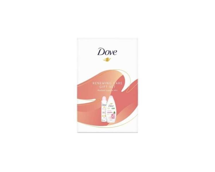 Dove Renewing Care Gift Set Shower Gel 250ml + Deodorant Spray 150ml