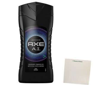 Axe Artificial Intelligence Fresh 3-in-1 Shower Gel 250ml Bottle with Busy Block