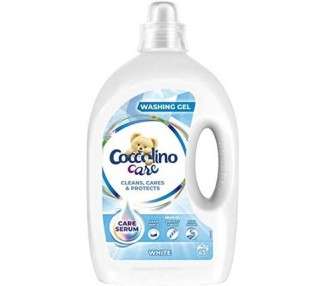Coccolino Care White Laundry Gel 1.8L - 45 Washes