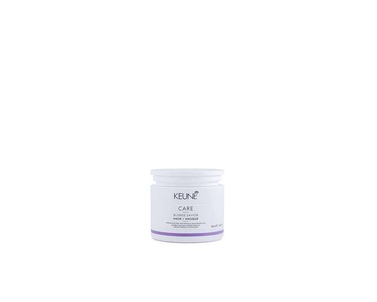 KEUNE Care Blonde Savior Mask Intense Hair Mask for Repair Moisturize and Restore Hair