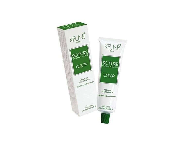 Keune So Pure Hair Color 2.1 fl.oz / 60 ml Ammonia and Parabens Free