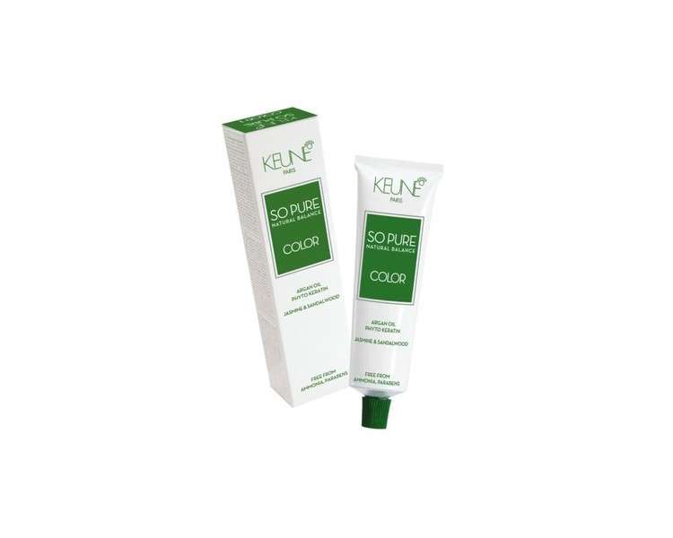 Keune So Pure Hair Color 60ml - 100% Ammonia and Paraben Free Hair Color