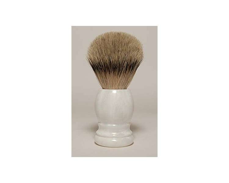 Hans Baier Silvertip White Shaving Brush