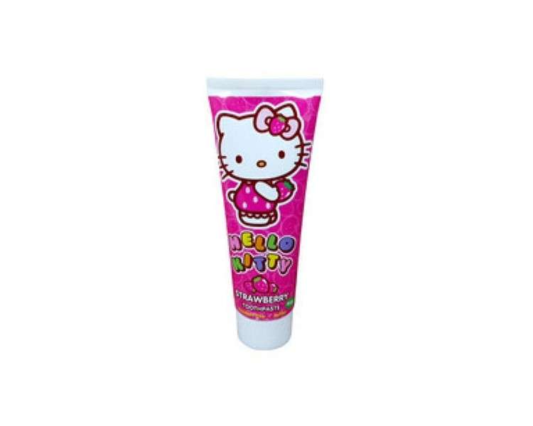 Hello Kitty Strawberry Flavored Toothpaste