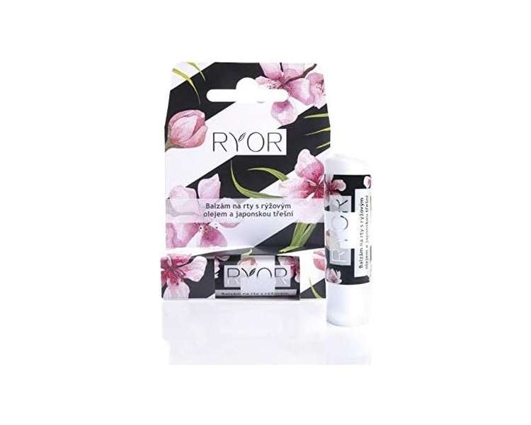 Ryor Lip Balm with Rice Oil and Japanese Cherry