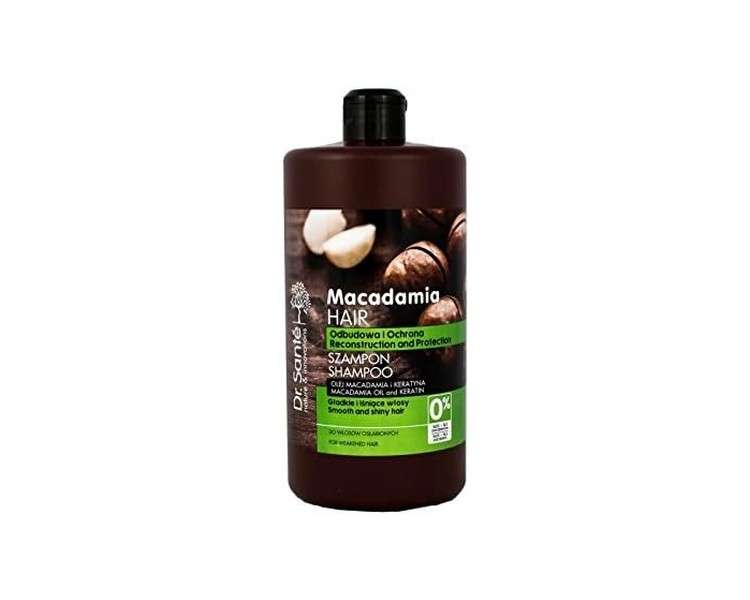 Dr. Sante Natural Macadamia Shampoo with Keratin for Weakened Hair 1000ml