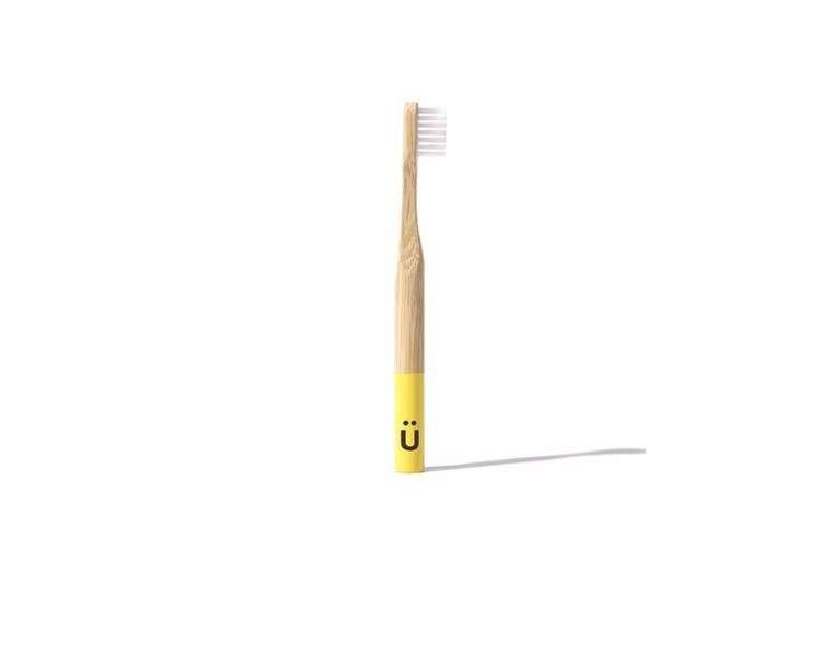 Hygiene Naturbrush Unisex Kids Toothbrush Yellow