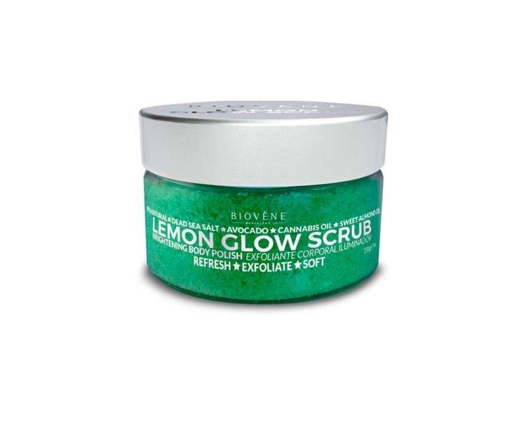 Biovène Lemon Glow Scrub Brightening Body Polish 200g