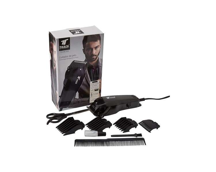 JPWonline THULOS TH-HC102 Professional Hair Clipper 12W Black