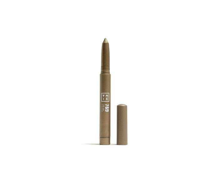 3INA MAKEUP Vegan The 24H Eye Stick 769 Olive Green Waterproof Creamy Eyeshadow Stick Highly Pigmented Quick Drying Matte Shimmer Metallic Cruelty Free