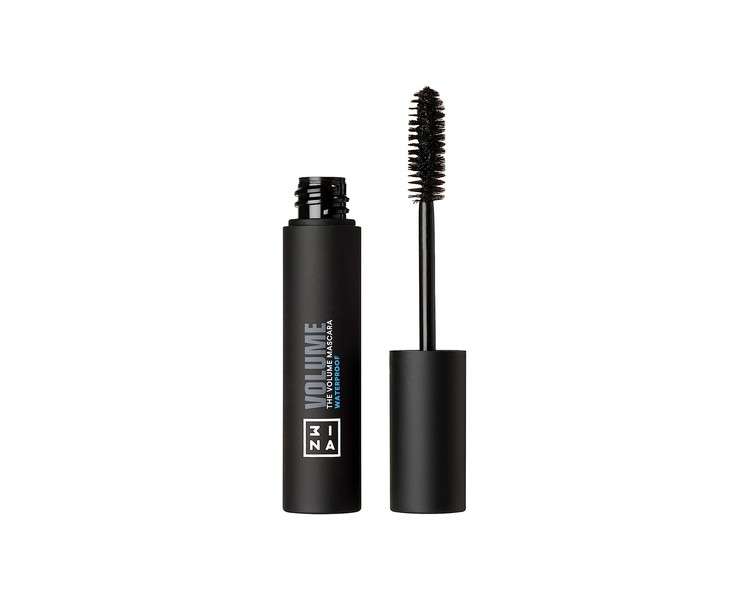 3INA MAKEUP The Volume Mascara Waterproof 900 Black Volumizing Curling Extra Lengthening Long Lasting Formula