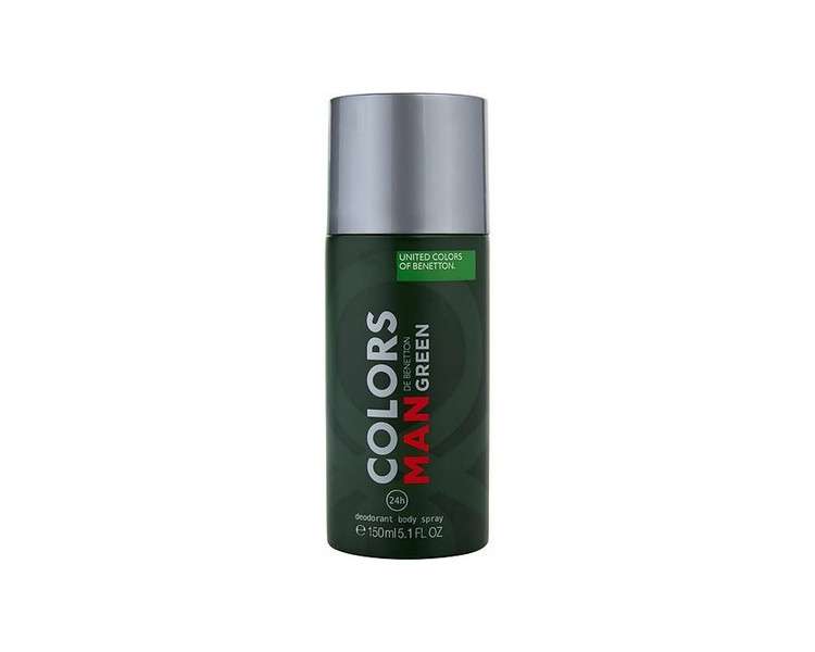 Colors De Benetton Green by Benetton Deodorant Spray 5 oz