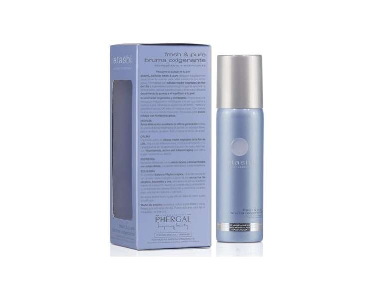 Atashi Fresh & Pure Matifying Oxygenating Mist 60ml