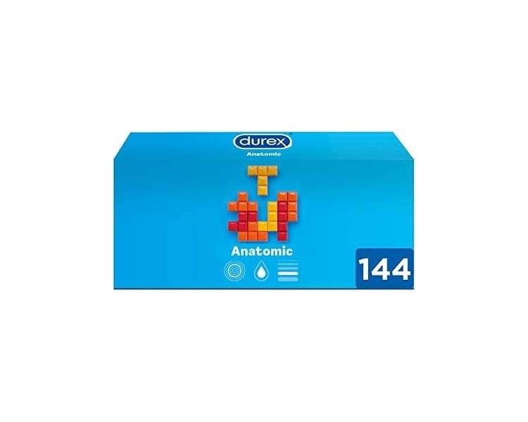 Durex Anatomic Original Condoms - Pack of 144