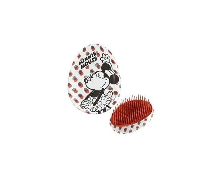 Minnie Oval Hairbrush for Girls and Women with Detangling Comb - Disney