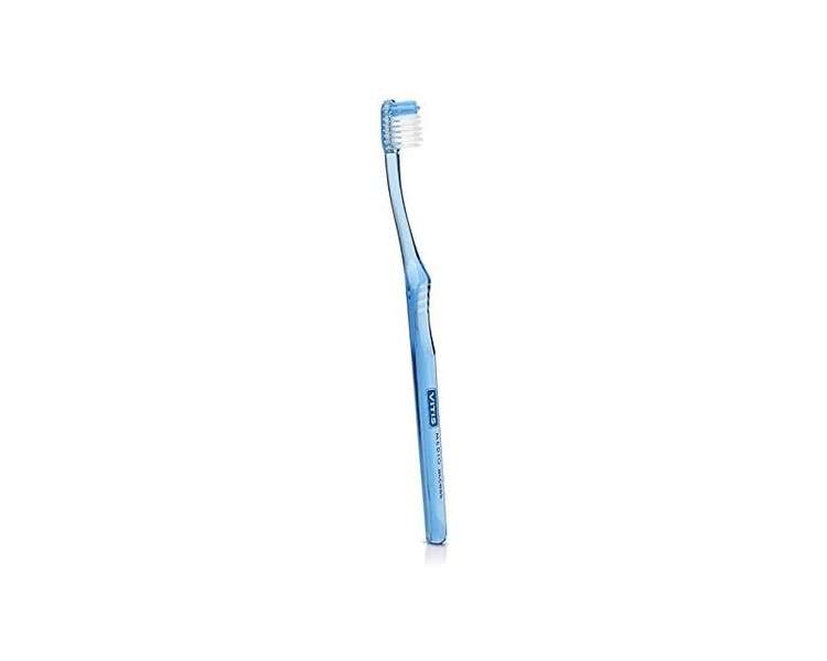 VITIS Medium Manual Toothbrush with Recyclable Handle for Daily Use - Random Color