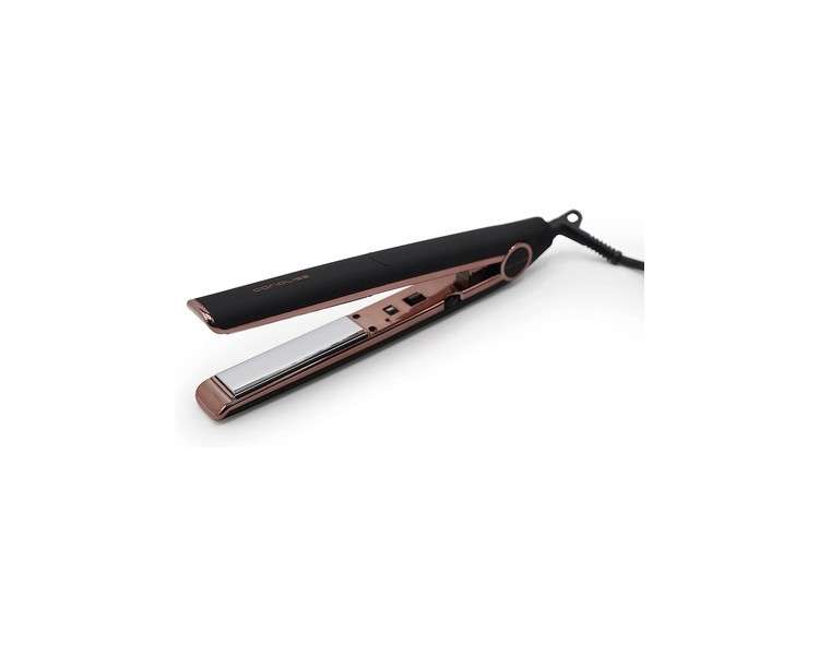 Corioliss C1 Professional Titanium Hair Straightener for Women with Soft Touch Black Copper Finish UK Plug