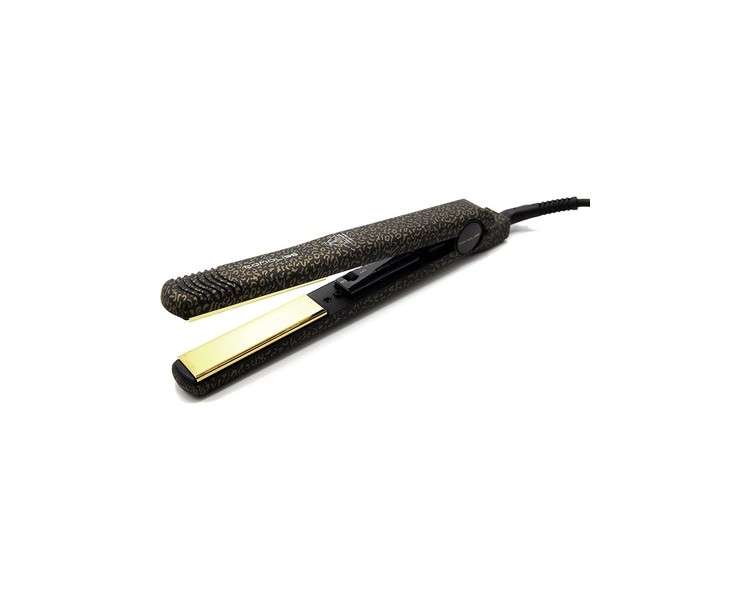 Corioliss C Style Professional Titanium Hair Straightener for Women UK Plug Gold Leopard Soft Touch