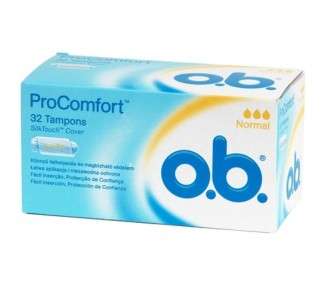 O.B. ProComfort Tampons Normal 32 Count