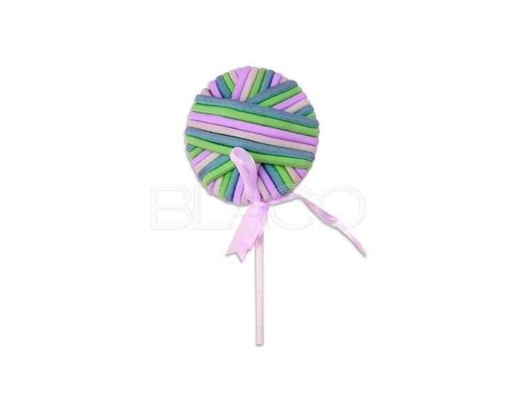 Black Star 24 Colored Elastic Bands LolliPop