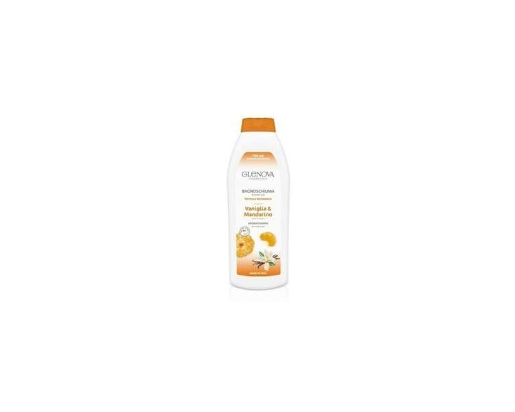 Glenova Vanilla and Mandarin Bubble Bath 750ml