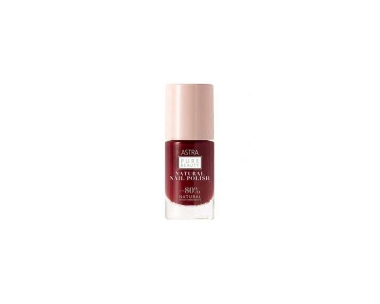 ASTRA Pure Beauty Natural Nail Polish Ruby Dust