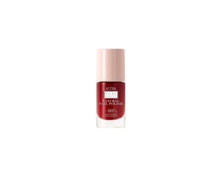 ASTRA Pure Beauty Natural Nail Polish N. 0014 Red Salt