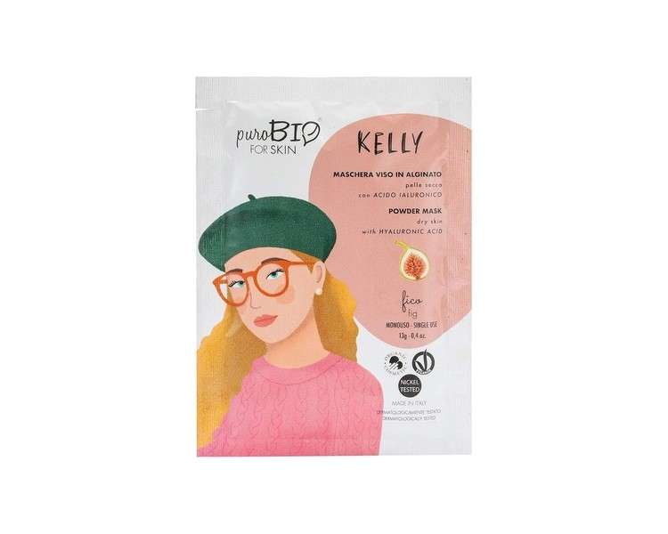 PuroBio Kelly Peel Off Face Mask for Dry Skin No. 08 Fig