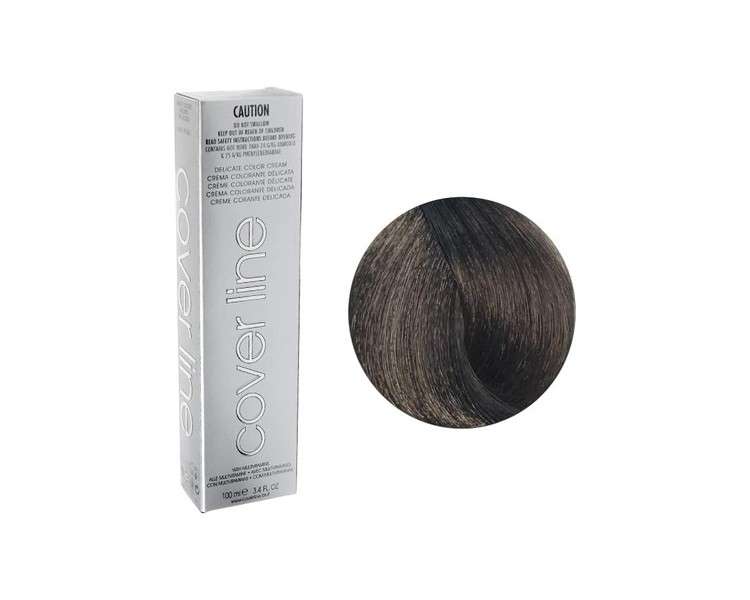 Cover Line Delicate Hair Color Permanent Cream 100ml Medium Grey