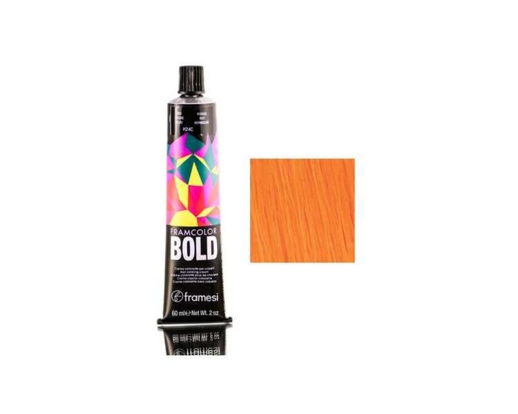 Framesi FramColor Bold Hair Coloring Cream Orange 2oz